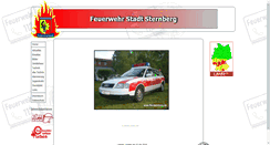 Desktop Screenshot of ffw-sternberg.de