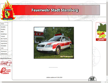 Tablet Screenshot of ffw-sternberg.de